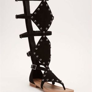 TORRID Wide Width Knee High Gladiator Sandal